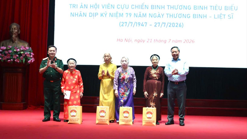 Thành phố gặp mặt, tri ân cựu chiến binh, thương binh tiêu biểu
