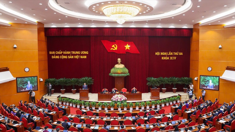 Ngày làm việc thứ ba Hội nghị Trung ương 3 khóa XIV