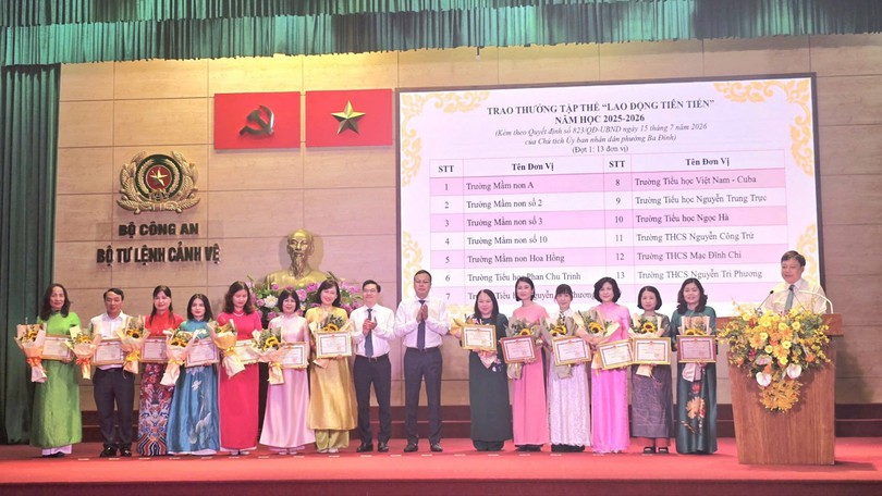 Phường Ba Đình: Dấu ấn giáo dục nổi bật và bước ngoặt mới