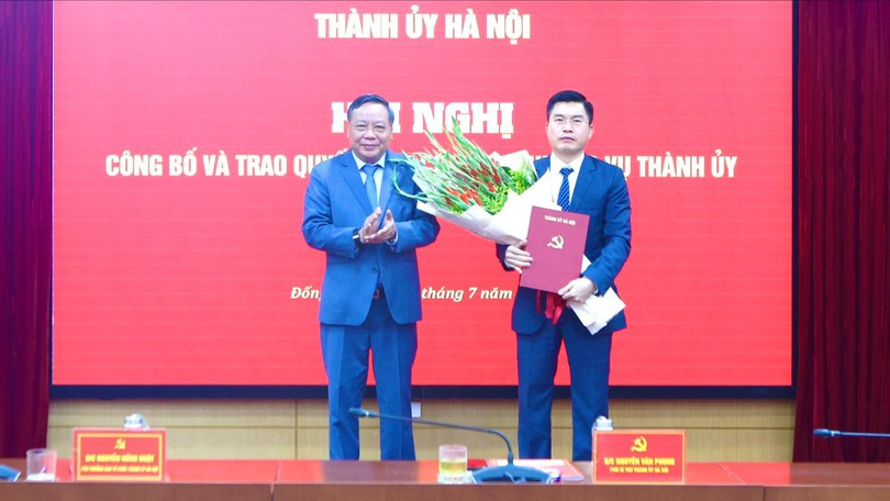 Đồng chí Lê Tuấn Định giữ chức Bí thư Đảng ủy phường Đống Đa