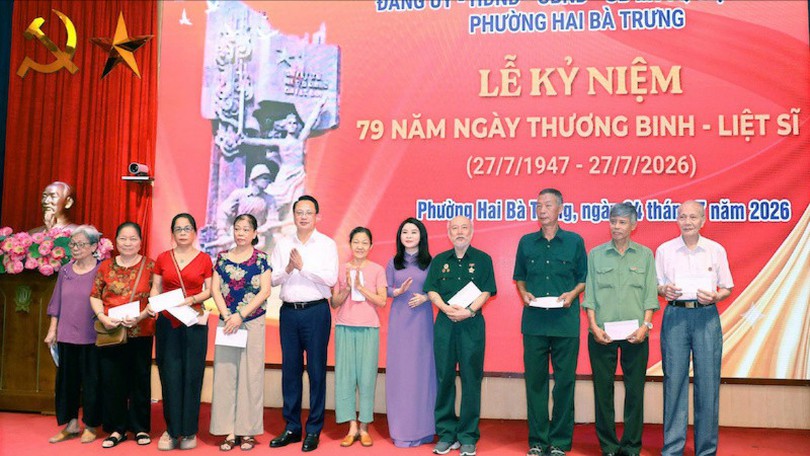 Phường Hai Bà Trưng tri ân người có công
