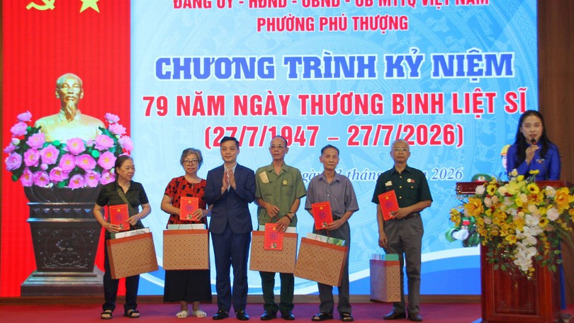 Phường Phú Thượng tri ân người có công dịp kỷ niệm 27/7