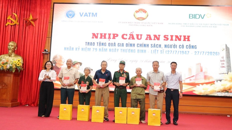 Phường Long Biên tri ân người có công dịp 27/7