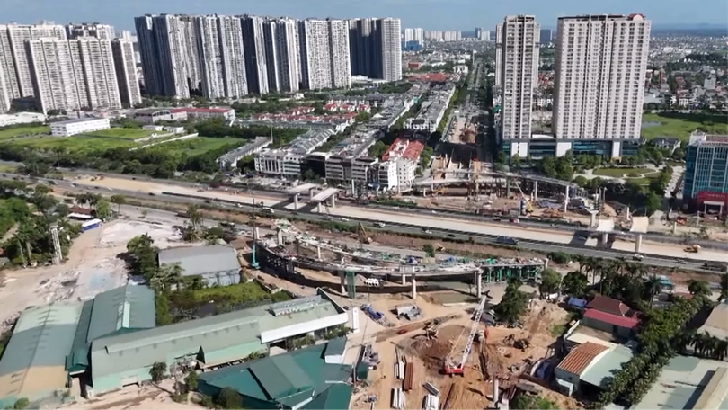 Điều chỉnh giao thông nút giao Vành đai 3,5 với Đại lộ Thăng Long