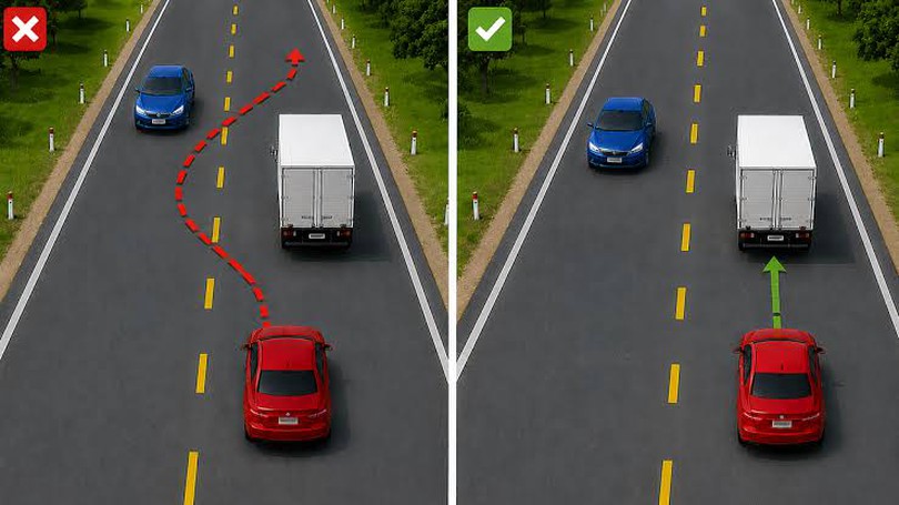 Cục CSGT đề xuất không cho mượn làn ngược chiều để vượt xe