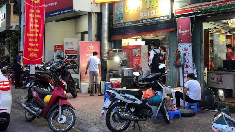 Phường Bồ Đề chấn chỉnh tình trạng dừng, đỗ xe trái phép