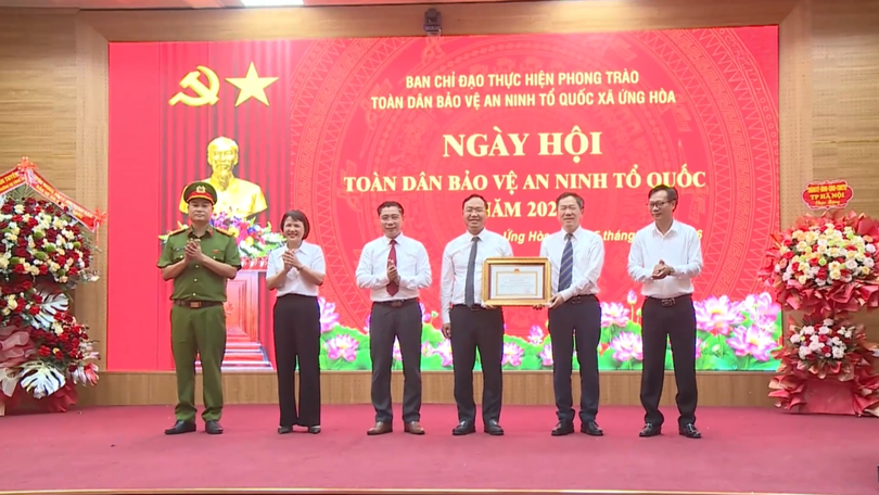 Xã Ứng Hòa: Mô hình "thôn ba nhất" xây dựng địa bàn an toàn