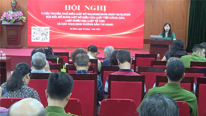 Phường Ba Đình nâng cao kỹ năng giải quyết khiếu nại, tố cáo