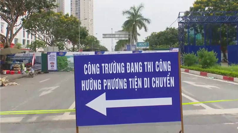Hà Nội điều chỉnh giao thông đường Hoàng Tùng, phục vụ thi công nút giao Vành đai 3,5