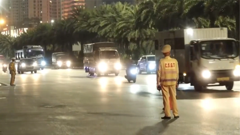 CSGT Hà Nội kiểm soát chặt hoạt động vận tải hành khách