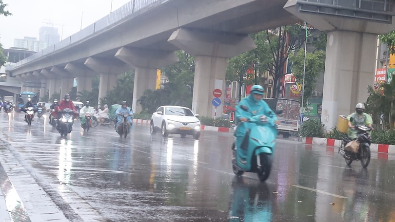 Hà Nội có thể còn nhiều ngày mưa liên tiếp