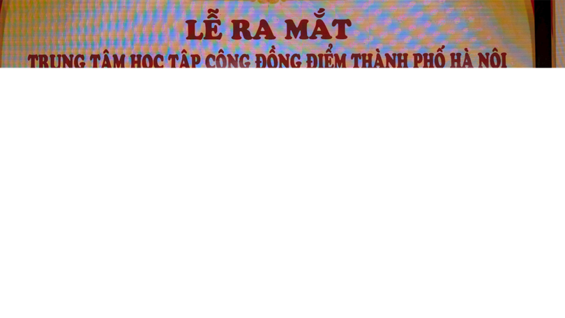 Hà Nội ra mắt Trung tâm Học tập cộng đồng điểm tại Thanh Liệt