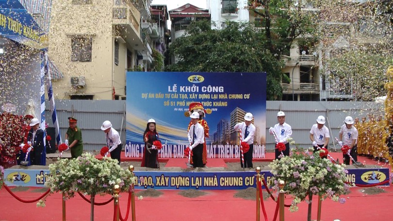 Hà Nội khởi công thêm dự án cải tạo chung cư cũ