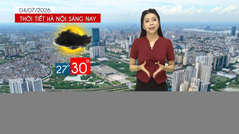Dự báo thời tiết trưa | 04/07/2026