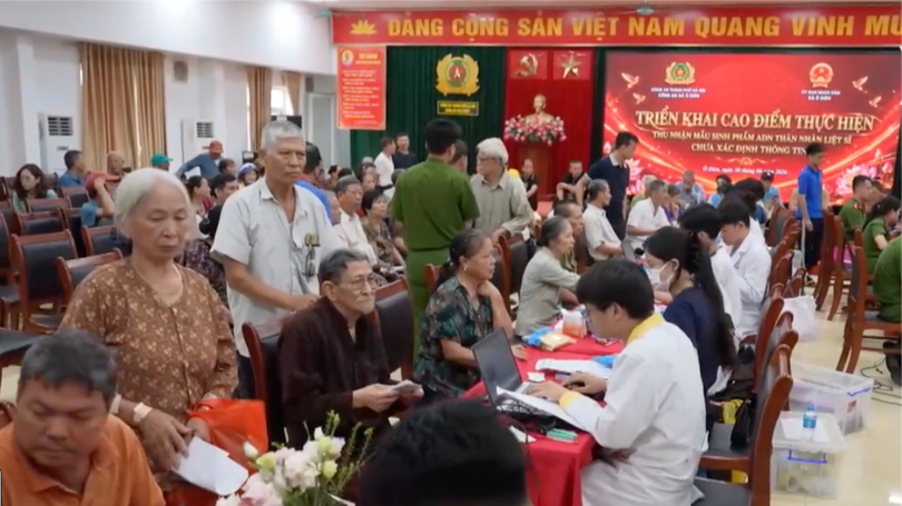 Hà Nội đẩy nhanh thu nhận ADN thân nhân liệt sĩ