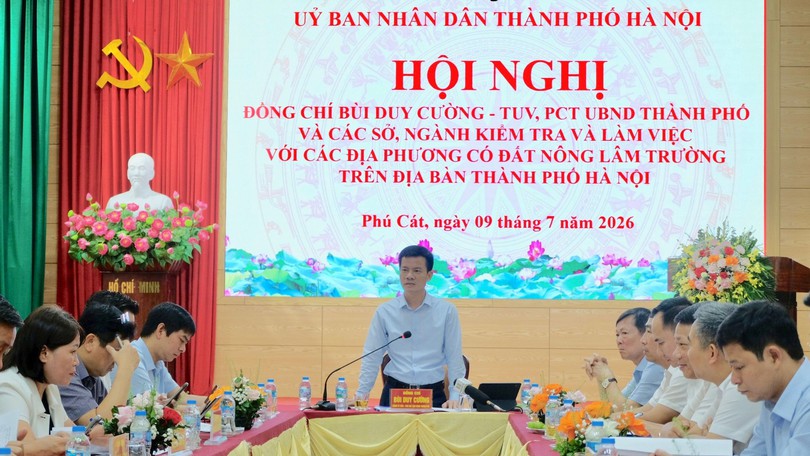 Quyết tâm bàn giao mặt bằng đất nông, lâm trường trước 30/8