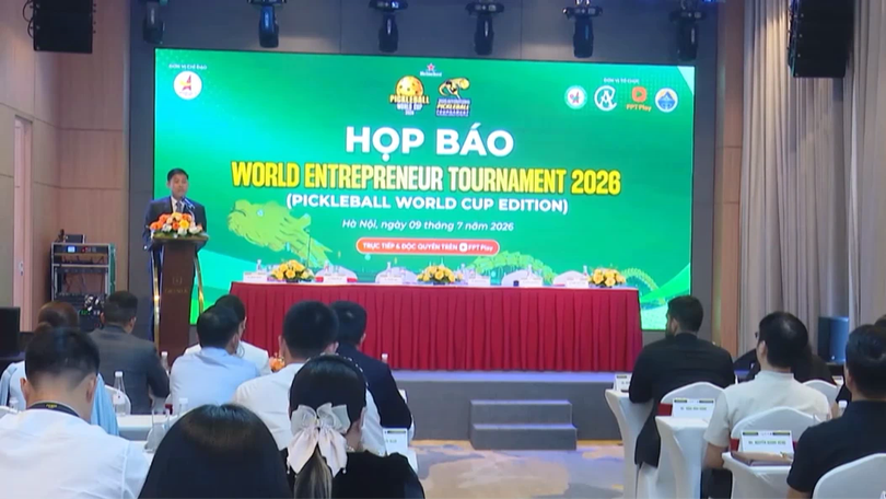 Công bố Giải Pickleball World Entrepreneur Tournement 2026