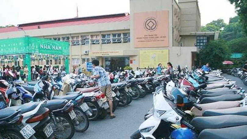 Phường Ba Đình triển khai mô hình bãi đỗ xe lưỡng dụng