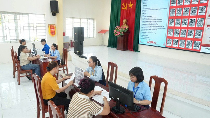 Những chuyển động từ một thôn mới sau sắp xếp