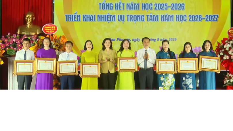 Xã Đan Phượng: Nâng cao chất lượng giáo dục, đẩy mạnh chuyển đổi số