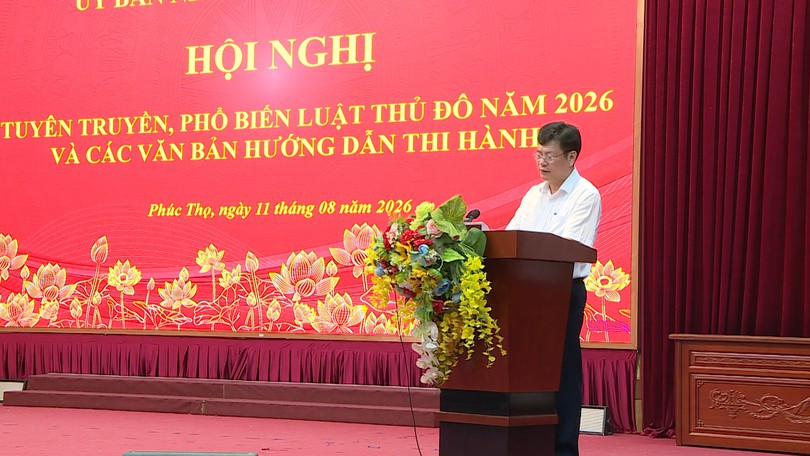 Đẩy mạnh tuyên truyền, phổ biến Luật Thủ đô năm 2026