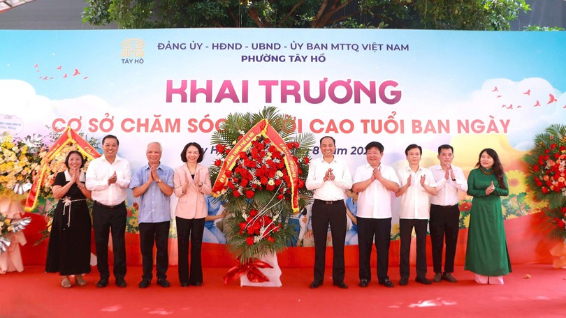 Tây Hồ đưa cơ sở chăm sóc người cao tuổi ban ngày vào hoạt động