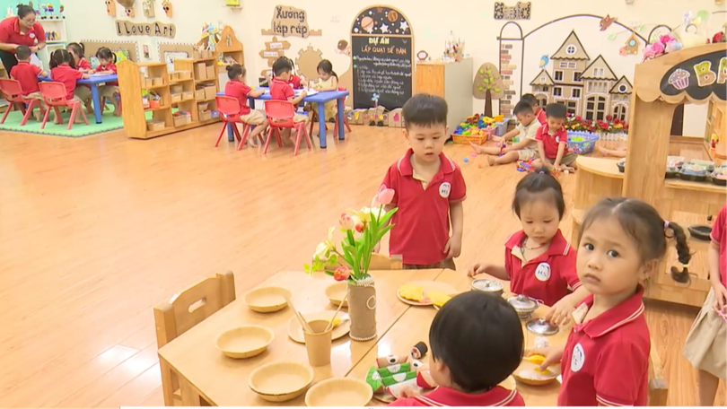 Phường Kim Liên ổn định hệ thống trường học sau sắp xếp