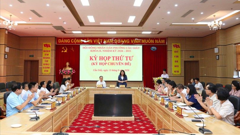 Phường Cầu Giấy quyết định ngân sách, đầu tư công và giáo dục