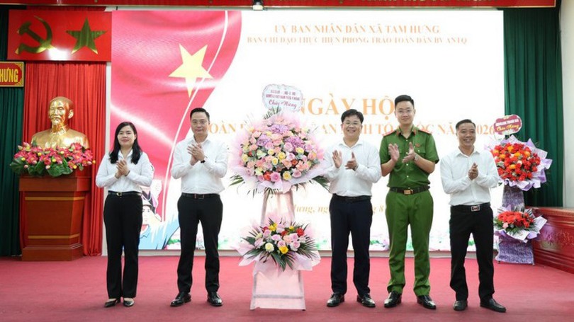 Xã Tam Hưng: Toàn dân bảo vệ an ninh Tổ quốc