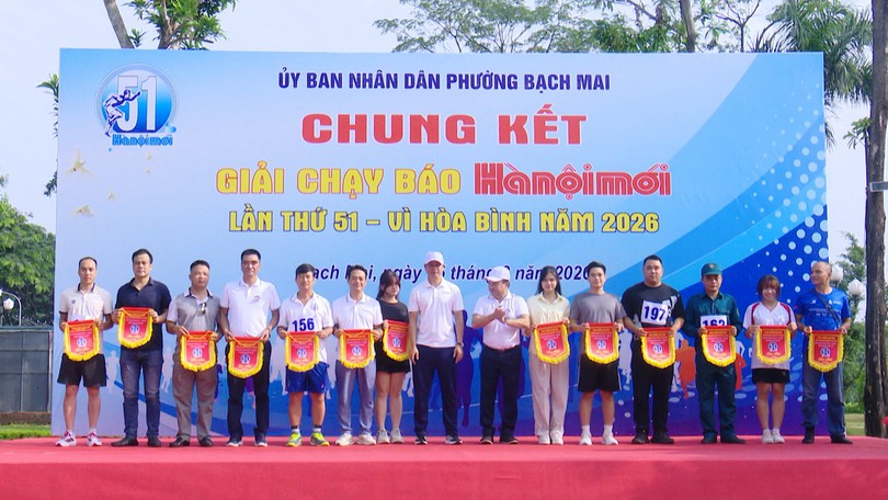 Lan tỏa phong trào rèn luyện sức khỏe qua Giải chạy Báo Hànộimới