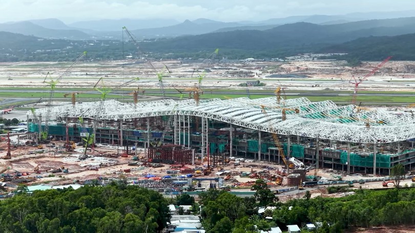 Tăng tốc hoàn thiện nhà ga T2 sân bay Phú Quốc phục vụ APEC