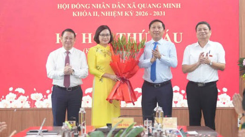 Xã Quang Minh kiện toàn chức danh Chủ tịch HĐND xã