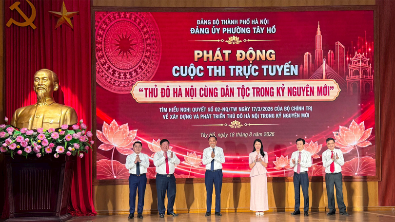 Cuộc thi ‘Thủ đô Hà Nội cùng dân tộc trong kỷ nguyên mới’