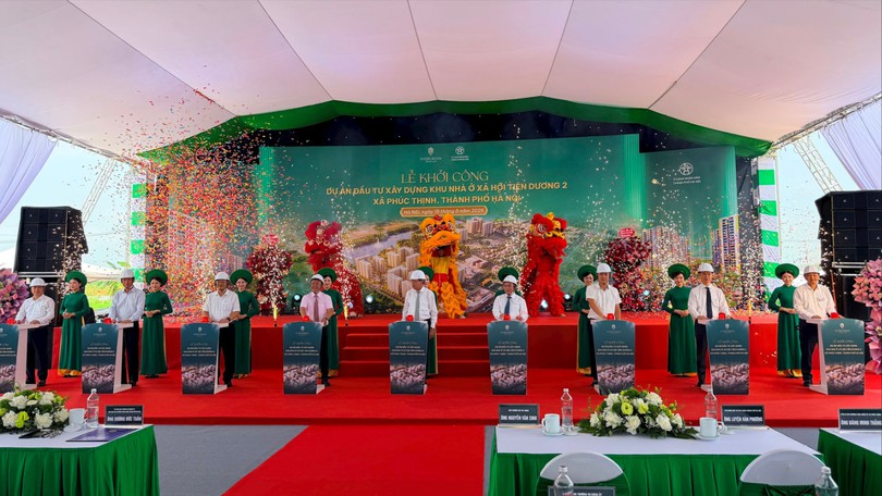 Khởi công dự án nhà ở xã hội Tiên Dương 2