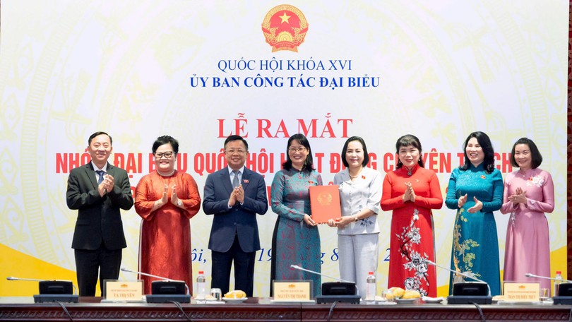 Ra mắt Nhóm đại biểu Quốc hội chuyên trách ở địa phương