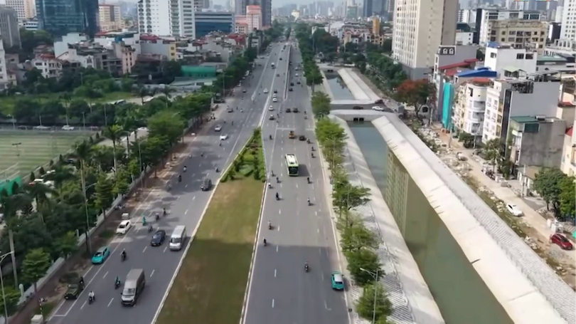 Đường Xuân Tảo đổi thay nhờ dự án chống ngập