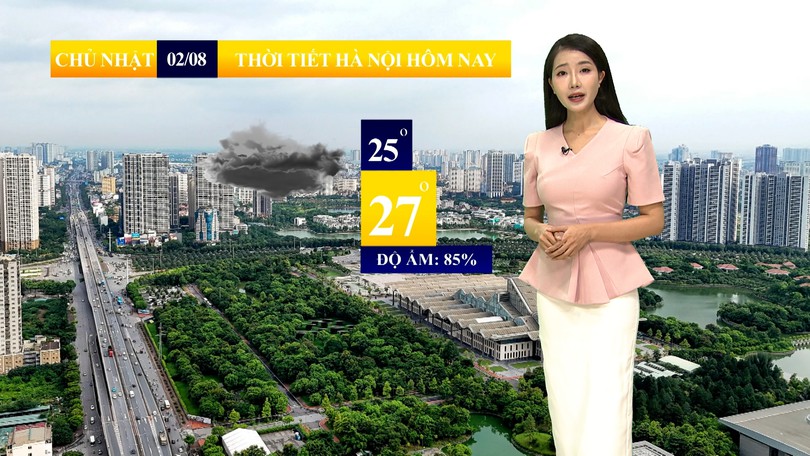 Dự báo thời tiết sáng | 02/08/2026