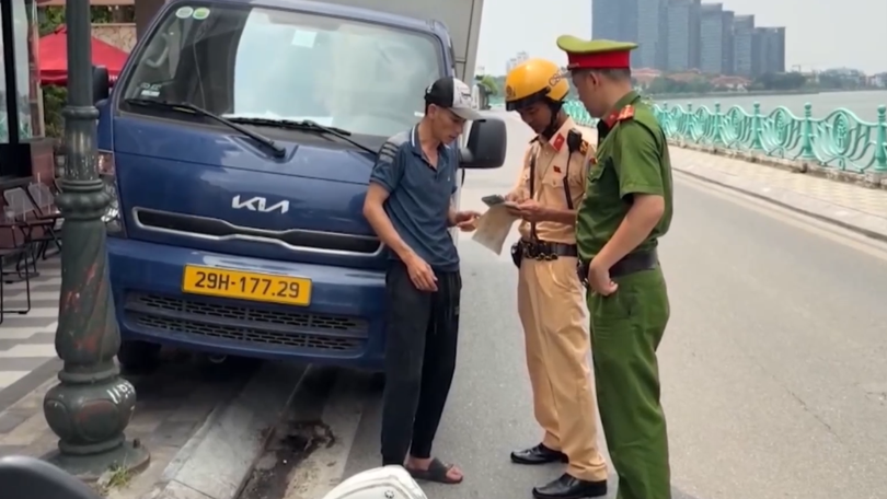 1.480 trường hợp vi phạm trật tự đô thị bị ‘phạt nguội’