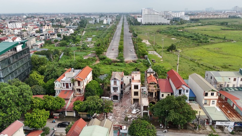 Đường Liên Khu vực 8 chậm tiến độ kéo dài vì giải phóng mặt bằng