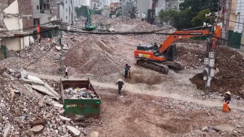 Gỡ điểm nghẽn phế thải xây dựng