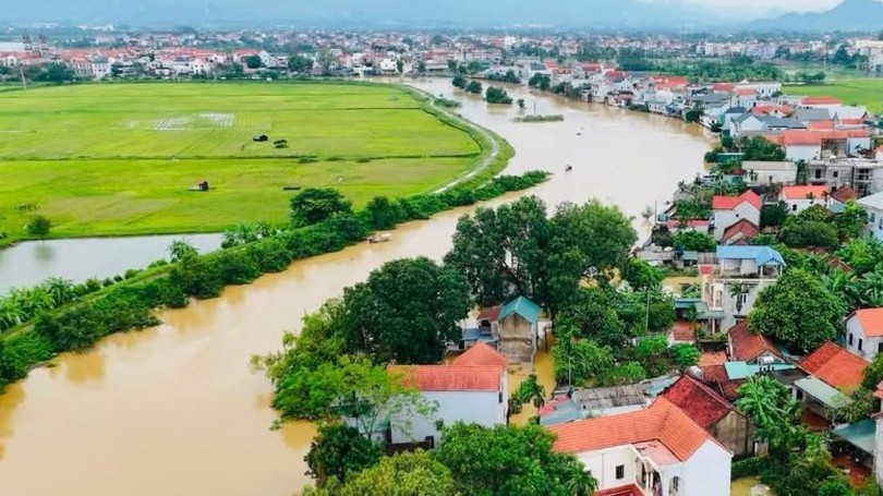 Cảnh báo mưa lũ trên sông Bùi
