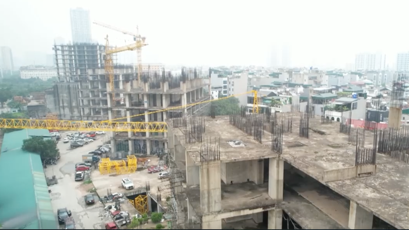 Nhiều dự án chung cư bỏ hoang, làm mất mỹ quan đô thị