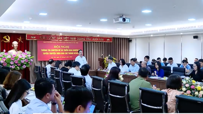 Hội nghị thông tin chuyên đề và triển khai nhiệm vụ tuyên truyền tháng 9/2026