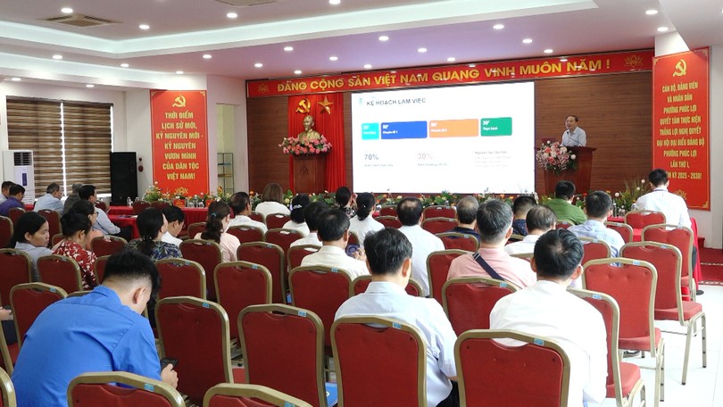 Phường Phúc Lợi tập huấn chuyển đổi số