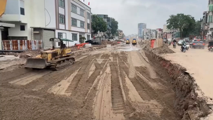 Tăng tốc thi công, đảm bảo kế hoạch thông xe đường Vành đai 2,5