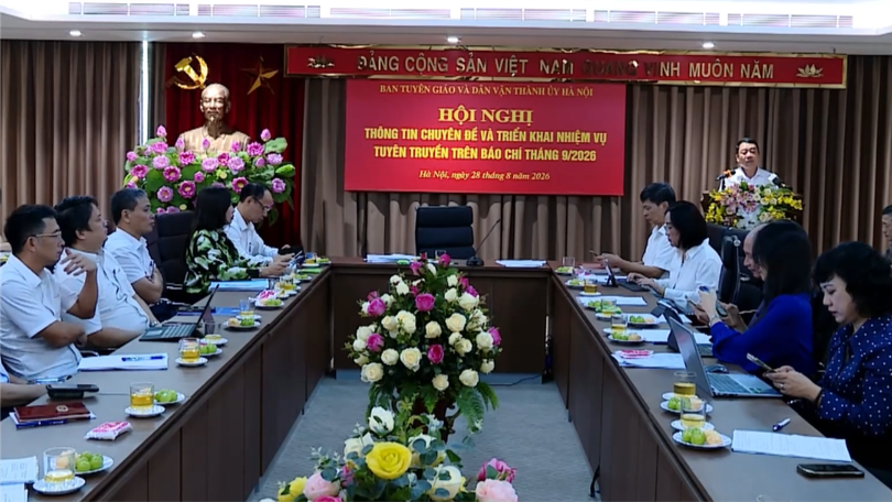 Báo chí tiếp tục đồng hành, xây dựng Thủ đô văn minh
