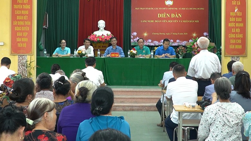 Gần dân, hiểu dân qua hoạt động "Tháng nghe dân nói"
