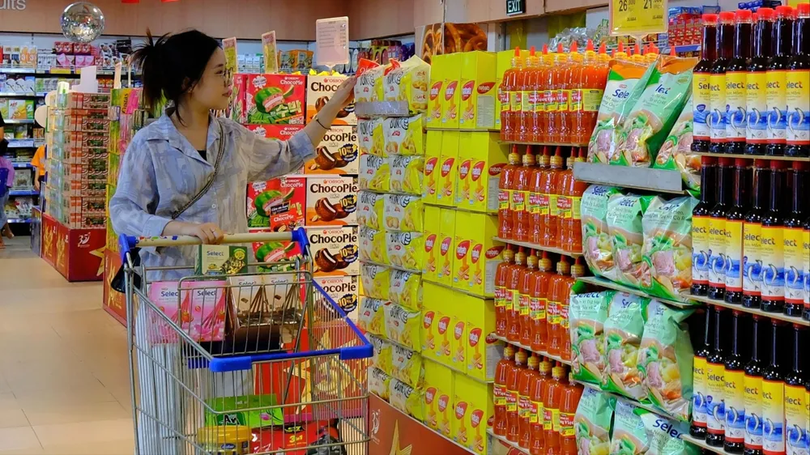 Siêu thị tăng nguồn hàng, giữ giá bình ổn dịp Quốc khánh