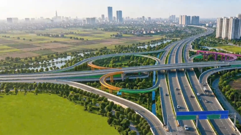 Hà Nội đầu tư xây dựng thêm 11km đường Vành đai 3,5