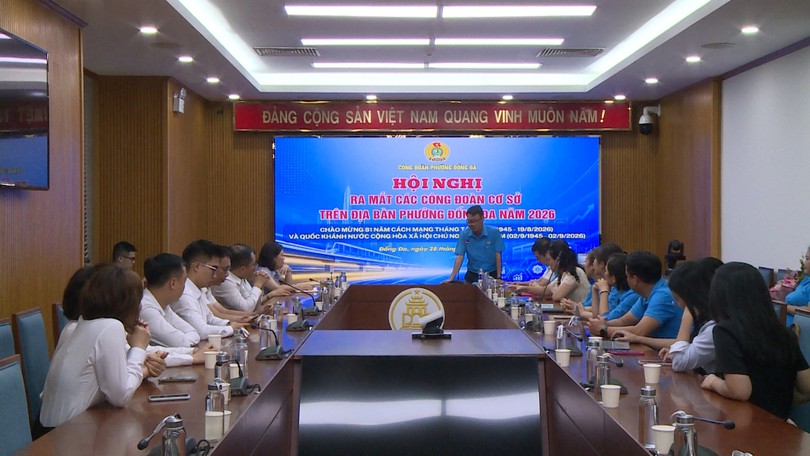 Phường Đống Đa phát triển tổ chức công đoàn, chuyển đổi số